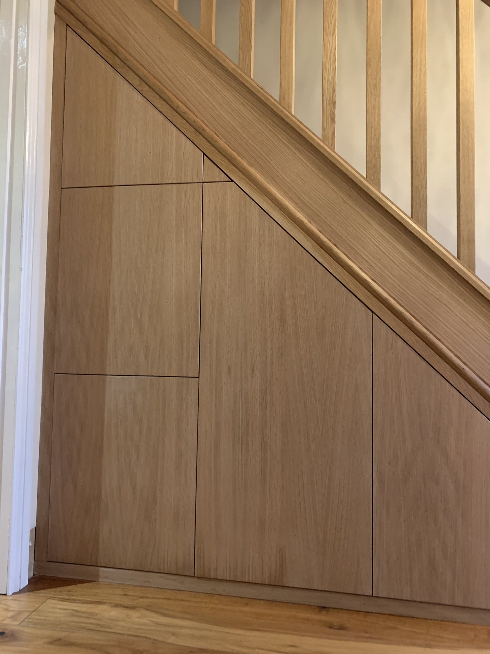 Understairs Storage by KB Joinery & Interiors