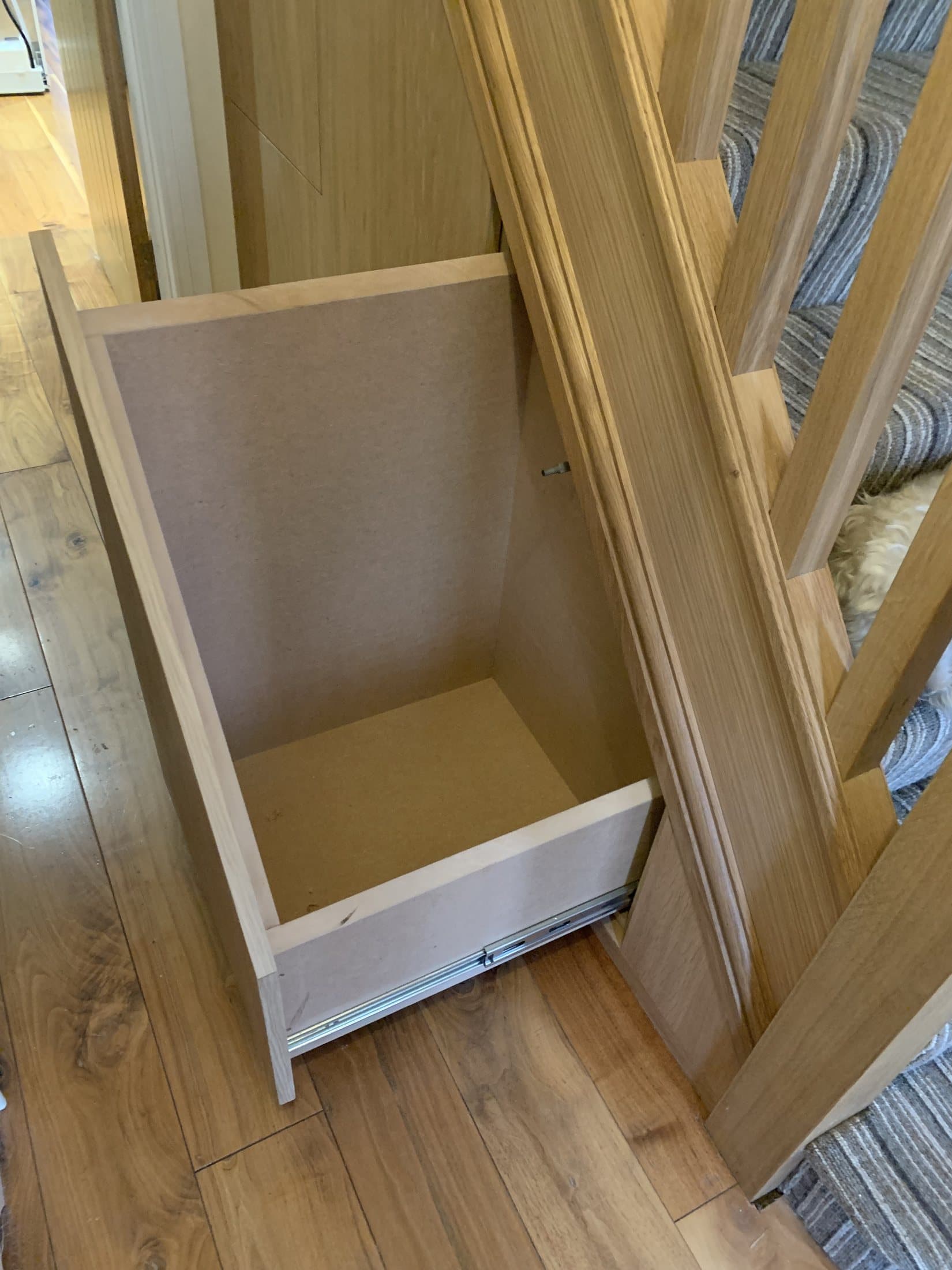 Understairs Storage project view 6